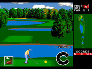 World Class Leader Board for Sega Genesis / Mega Drive - Don't land in the water here!