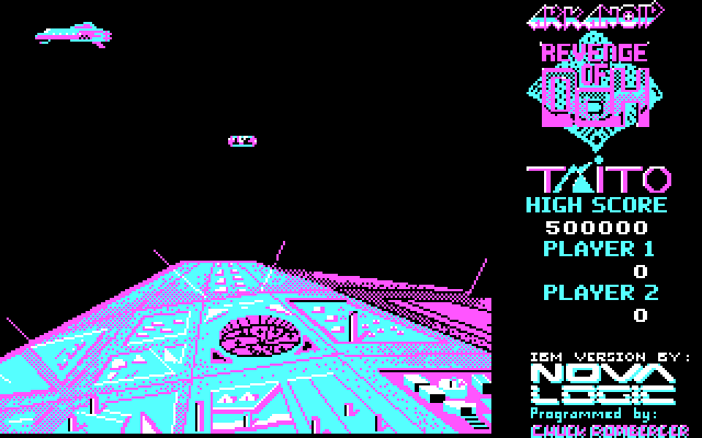 Arkanoid 2: Revenge of DOH IBM PC/Compatibles Screenshot: The game begins...