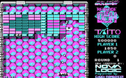 Arkanoid 2: Revenge of DOH for IBM PC/Compatibles - Destroying bricks on the first round.