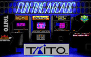 Arkanoid 2: Revenge of DOH for IBM PC/Compatibles - Taito logo.