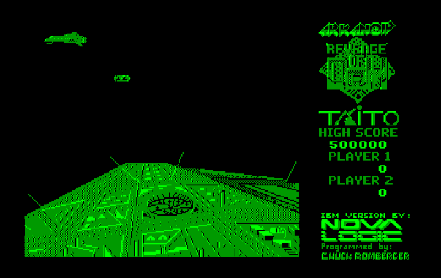 Arkanoid 2: Revenge of DOH IBM PC/Compatibles Screenshot: The game begins...