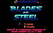 Blades of Steel for IBM PC/Compatibles - Title screen.