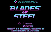 Blades of Steel for IBM PC/Compatibles - Title screen.