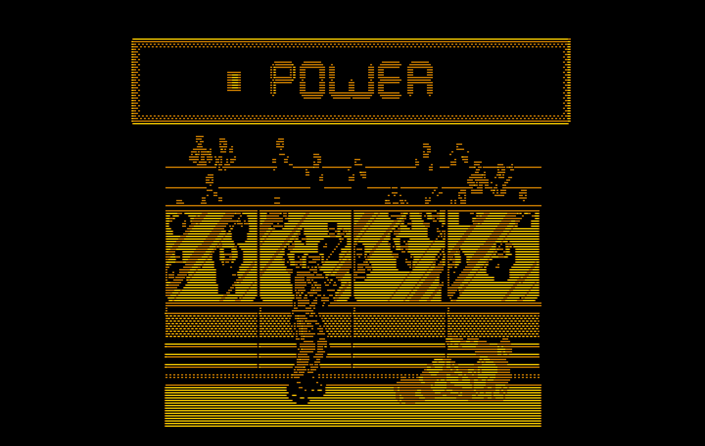 Blades of Steel IBM PC/Compatibles Screenshot: My opponent is down.