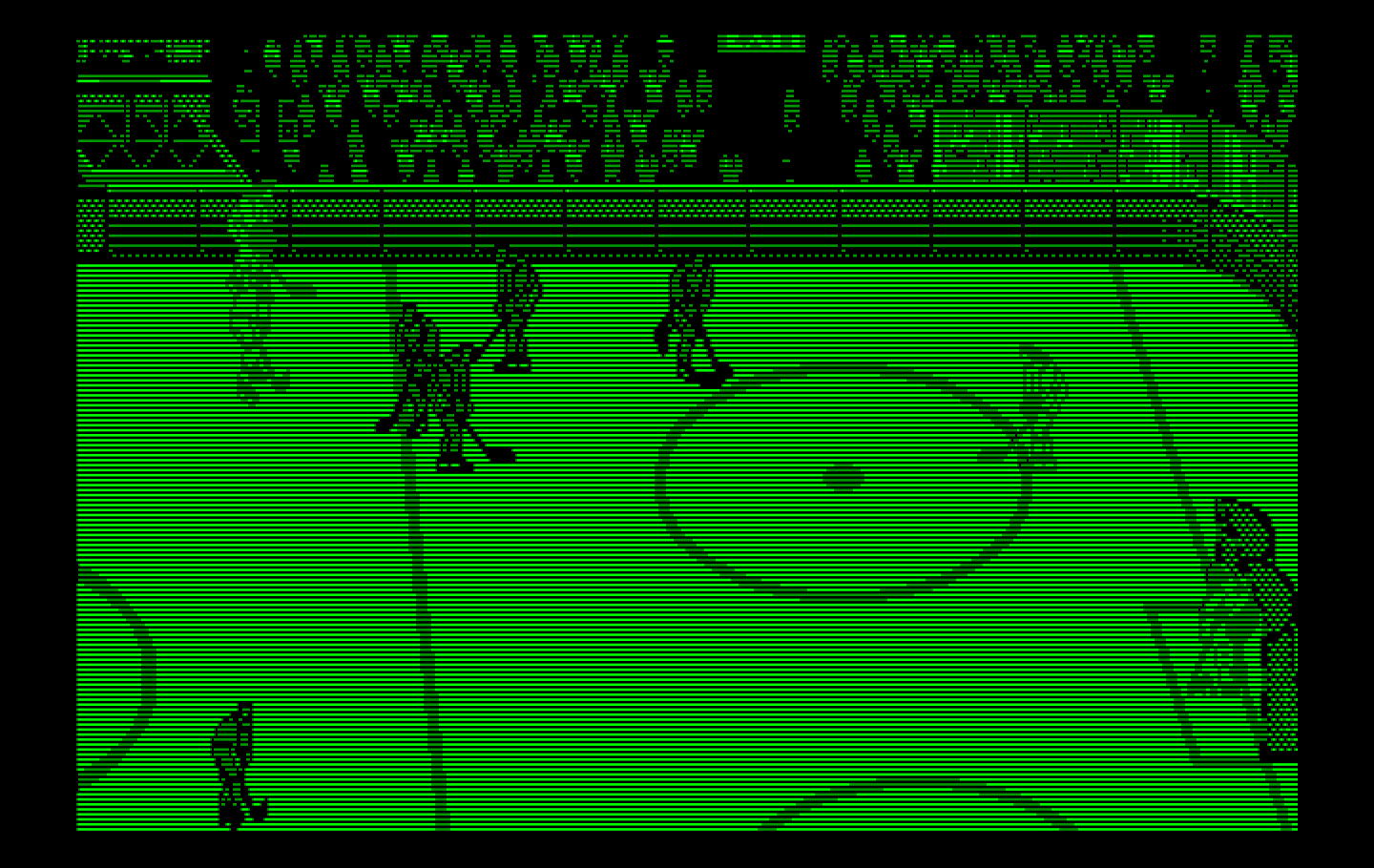 Blades of Steel IBM PC/Compatibles Screenshot: Attempting to score...