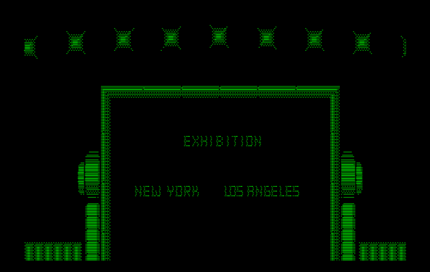 Blades of Steel IBM PC/Compatibles Screenshot: New York vs. Los Angeles is about to begin.