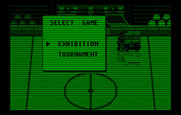 Blades of Steel for IBM PC/Compatibles - Select game menu.