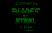 Blades of Steel for IBM PC/Compatibles - Title screen.