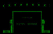 Blades of Steel for IBM PC/Compatibles - New York vs. Los Angeles is about to begin.