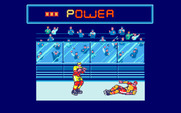 Blades of Steel for Amiga - My opponent is down!