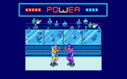 Blades of Steel for Amiga - A fight breaks out!