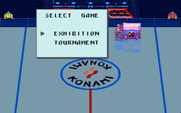 Blades of Steel for Amiga - Select game menu.