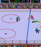 Blades of Steel for Arcade - Oof, we have a player down...
