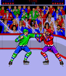 Blades of Steel for Arcade - A fight breaks out!