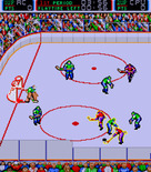 Blades of Steel for Arcade - The game begins!