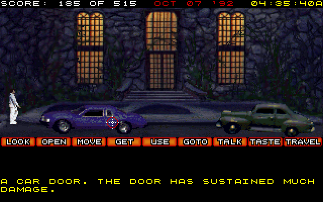 Countdown IBM PC/Compatibles Screenshot: Time to get out of here...