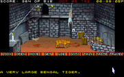Countdown for IBM PC/Compatibles - Uh oh, a very large bengal tiger is trying to eat me!