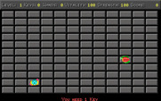 Freakin' Funky Fuzzballs for IBM PC/Compatibles - Game start. I need to find 1 key...