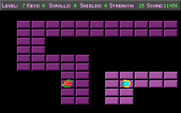 Freakin' Funky Fuzzballs for IBM PC/Compatibles - The paths get narrower as this area progresses.