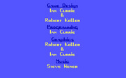 Freakin' Funky Fuzzballs for IBM PC/Compatibles - Game credits.