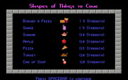 Freakin' Funky Fuzzballs for IBM PC/Compatibles - Eat food to increase your strength.