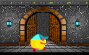 Freakin' Funky Fuzzballs for IBM PC/Compatibles - Heading into the first level...