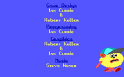 Freakin' Funky Fuzzballs for IBM PC/Compatibles - Game credits.