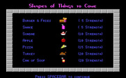 Freakin' Funky Fuzzballs for IBM PC/Compatibles - Eat food to increase your strength.