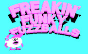 Freakin' Funky Fuzzballs for IBM PC/Compatibles - Title screen.