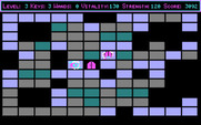 Freakin' Funky Fuzzballs for IBM PC/Compatibles - There's the exit!