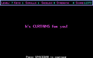 Freakin' Funky Fuzzballs for IBM PC/Compatibles - Game over.