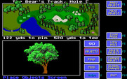 Jack Nicklaus' Unlimited Golf & Course Design for IBM PC/Compatibles - Placing objects on a hole.