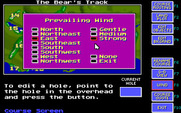 Jack Nicklaus' Unlimited Golf & Course Design for IBM PC/Compatibles - The prevailing winds can be adjusted.