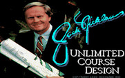 Jack Nicklaus' Unlimited Golf & Course Design for IBM PC/Compatibles - Course design title screen.