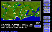 Jack Nicklaus' Unlimited Golf & Course Design for IBM PC/Compatibles - Select a hole to edit.