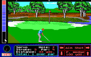 Jack Nicklaus' Unlimited Golf & Course Design for IBM PC/Compatibles - Near the green...