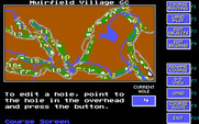 Jack Nicklaus' Unlimited Golf & Course Design for IBM PC/Compatibles - Select a hole to edit.
