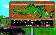 Jack Nicklaus' Unlimited Golf & Course Design for IBM PC/Compatibles - Hole overhead view.