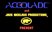 Jack Nicklaus' Unlimited Golf & Course Design for IBM PC/Compatibles - Accolade logo.
