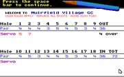 Jack Nicklaus' Unlimited Golf & Course Design for IBM PC/Compatibles - The scorecard.