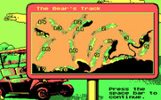 Jack Nicklaus' Unlimited Golf & Course Design for IBM PC/Compatibles - Course overhead view.