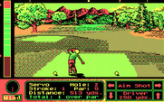 Jack Nicklaus' Unlimited Golf & Course Design for IBM PC/Compatibles - Tee off on hole 2...