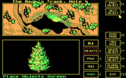 Jack Nicklaus' Unlimited Golf & Course Design for IBM PC/Compatibles - Placing objects on a hole.