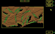 Jack Nicklaus' Unlimited Golf & Course Design for IBM PC/Compatibles - The 3D view of the course.