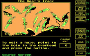 Jack Nicklaus' Unlimited Golf & Course Design for IBM PC/Compatibles - Select a hole to edit.