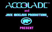 Jack Nicklaus' Unlimited Golf & Course Design for IBM PC/Compatibles - Accolade logo.