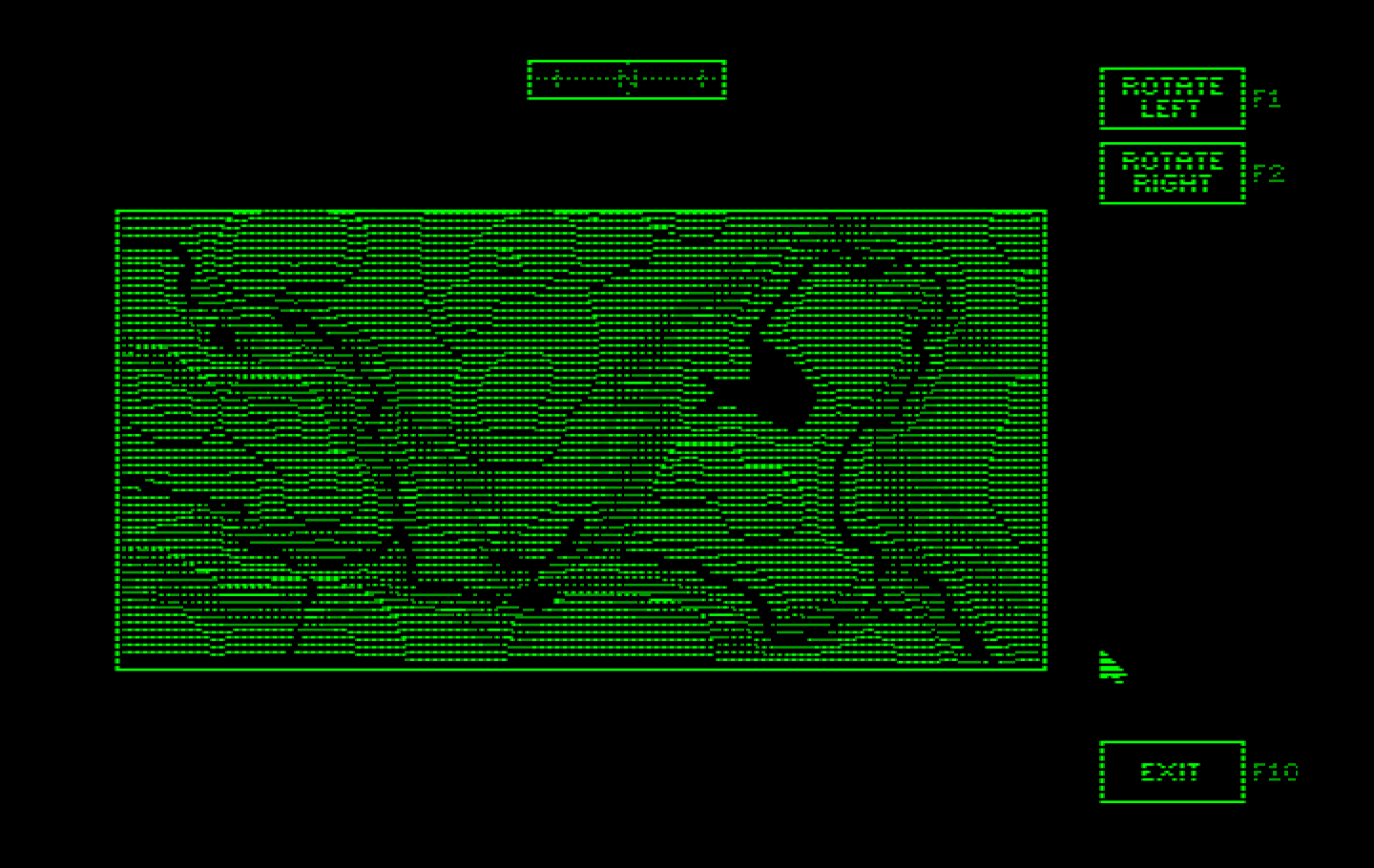 Jack Nicklaus' Unlimited Golf & Course Design IBM PC/Compatibles Screenshot: The 3D view.