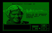 Jack Nicklaus' Unlimited Golf & Course Design for IBM PC/Compatibles - The course quote and the hole quotes can be edited.