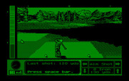 Jack Nicklaus' Unlimited Golf & Course Design for IBM PC/Compatibles - Last shot was 120 yards...