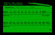 Jack Nicklaus' Unlimited Golf & Course Design for IBM PC/Compatibles - The scorecard.